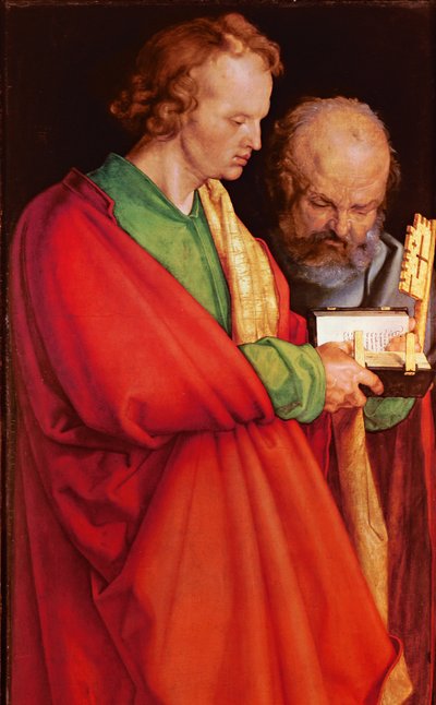 San Juan con San Pedro de Albrecht Dürer